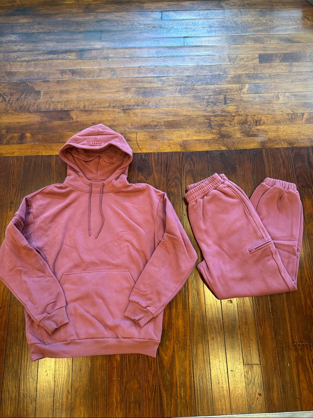 Women's COMFRT “Berry” Hooded Sweatshirt & Jogger Set
